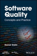 Software Quality: Concepts and Practice