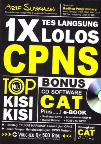 1x Tes Langsung Lolos CPNS