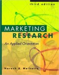 Marketing Research : an applied orientation