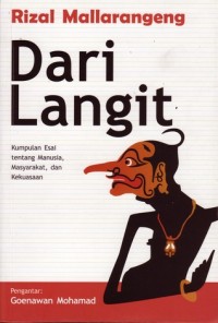 Dari Langit: kumpulan esai tentang manusia, masyarakat, dan kekuasaan