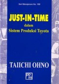 Just-In-Time Dalam Sistem Produksi Toyota = Toyota Production System : beyond large-scale production