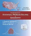 An Introduction to Statistical Problem Solving in Geography