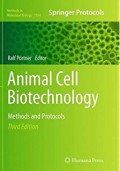 Animal Cell Biotechnology : methods and protocols