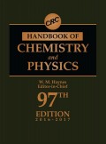 CRC Handbook of Chemistry and Physics : a ready-reference book of chemical and physical data