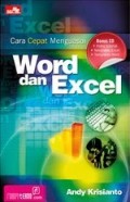 Cara Cepat Menguasai Word dan Excel