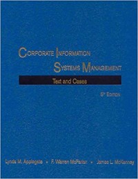 Corporate Information Systems Management : text and cases