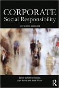 Corporate Social Responsibility : a research handook