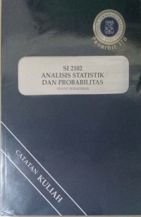 Analisis Statistik dan Probabilitas (SI 2102)