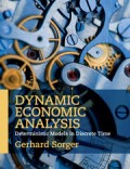 Dynamic Economic Analysis : deterministic models in discrete time