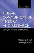 Human Communication Theory and Research : concepts, contexts, and challenges