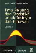 Ilmu Peluang dan Statistika untuk Insinyur dan Ilmuwan