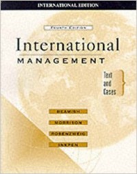 International Management : text and cases