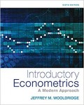 Introductory Econometrics : a modern approach