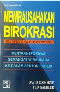Mewirausahakan Birokrasi