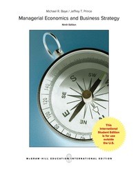 Managerial Economics and Business Strategy