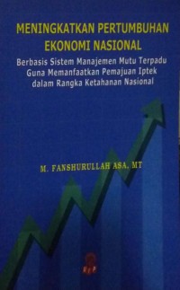 Meningkatkan Pertumbuhan Ekonomi Nasional