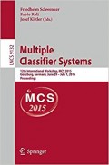 Multiple Classifier Systems : 12th international workshop, MCS 2015, Gunzburg, Germany, June 29 - July 1, 2015 : proceedings