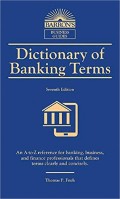 Dictionary of banking terms