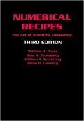 Numerical Recipes : the art of scientific computing