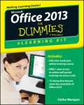 Office 2013 for Dummies : elearning kit