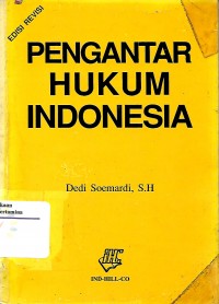 Pengantar Hukum Indonesia