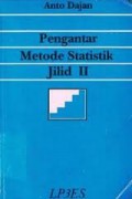 Pengantar Metode Statistik Jilid II