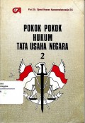 Pokok-Pokok Hukum Tata Usaha Negara (Jilid 2)