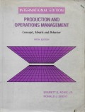 Production and Operations Management : concepts, models, and behavior