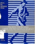 Production and Operations Management : strategic and tactical decisions