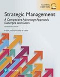 Strategic Management :  A Competitive Advantage Approach,  Concepts and Cases