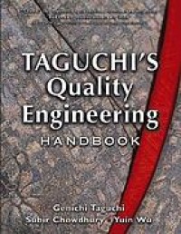 Taguchi's Quality Engineering Handbook