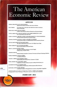 The American Economic Review: Februari 2012