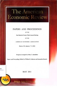 The American Economic Review: May 2011