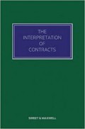 The Interpretation Of Contracts