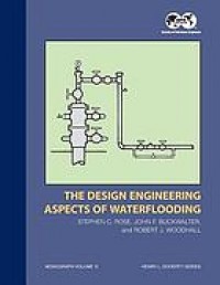 The design engineering aspects of waterflooding