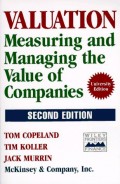 Valuation : measuring and managing the value of companies