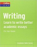 Writing : learn to write better academic essays