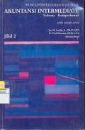 Kunci/Penyelesaian Soal-soal Akuntansi Intermediate : volume komprehensif jilid 2