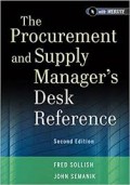 The Procurement and Supply Manager's Desk Reference