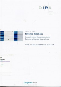 Investor Relations Herausforderung fur mittelstandische Business-to-Business-Unternehmen