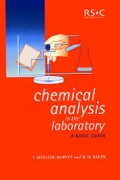 Chemical analysis in the laboratory : a basic guide