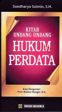 Kitab Undang-Undang : hukum perdata