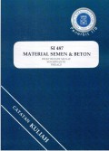 Material Semen dan Beton [ SI 487 ]