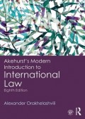 Akehurst's modern introduction to international law