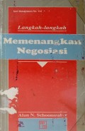 Langkah-langkah Memenangkan Negosiasi