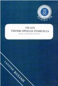 Teknik Operasi Pemboran (TM 2231)