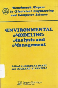 Environmental Modeling : analysis and management
