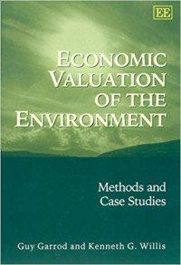 Image of Economic valuation of the environment : methods and case studies