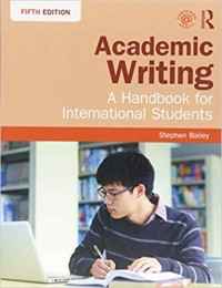Image of Academic Writing : a handbook for international students