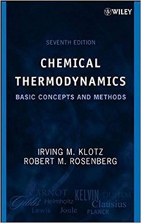 Chemical Thermodynamics :  basic theory and methods